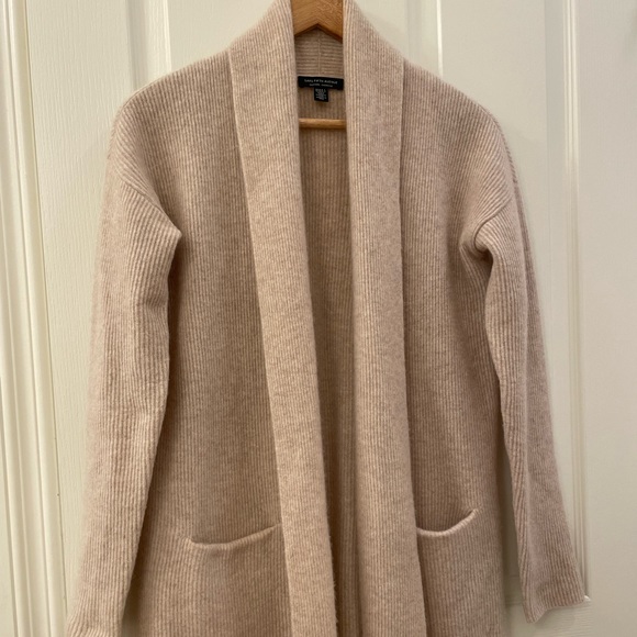 Saks Fifth Avenue 100% Cashmere Long Cardigan - Picture 3 of 7
